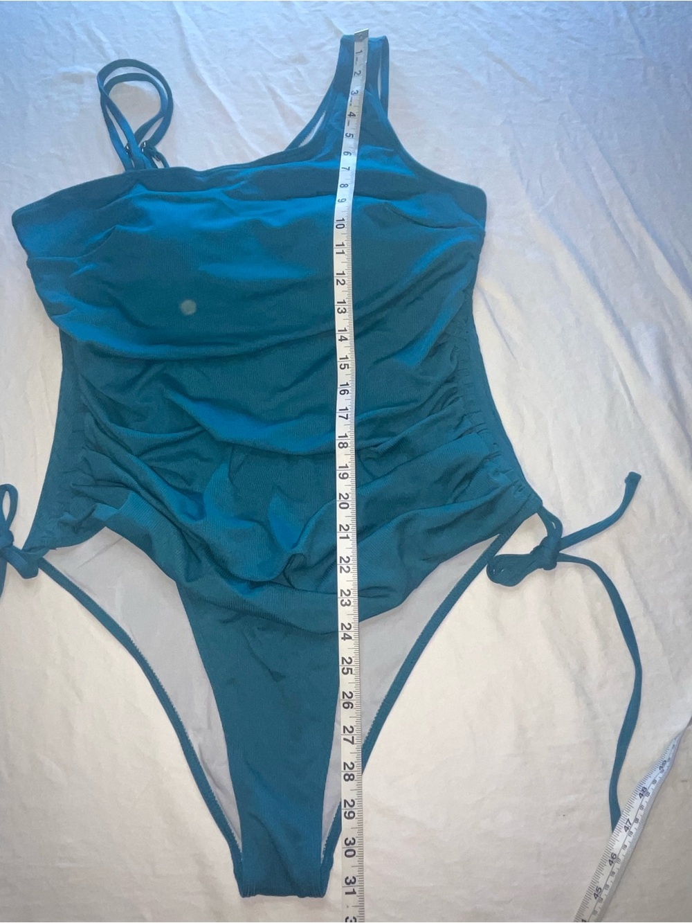 1XL Women’s SHEIN One-Piece Teal Swimsuit New - Picture 6 of 11